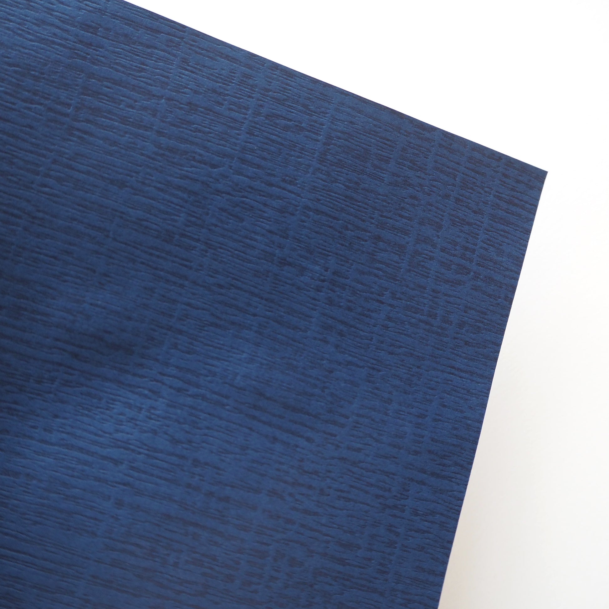 Pack of 20 Sheets 14x14cm Textured Hefeng Paper - Royal Blue - washi paper - Lavender Home London