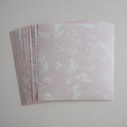 20 Sheets Red Themed Colours Washi Origami Paper Mixed Pack 14x14cm