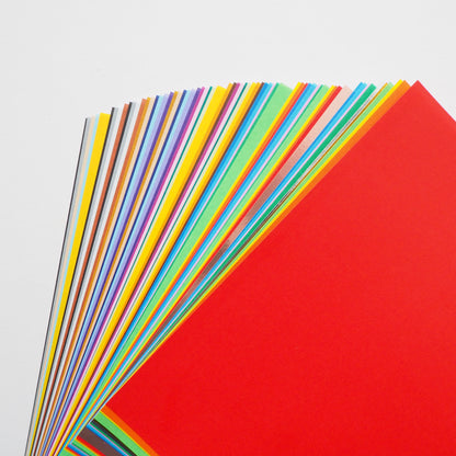 Pack de papier origami éducatif Toyo multicolore, 66 feuilles, 15x15cm