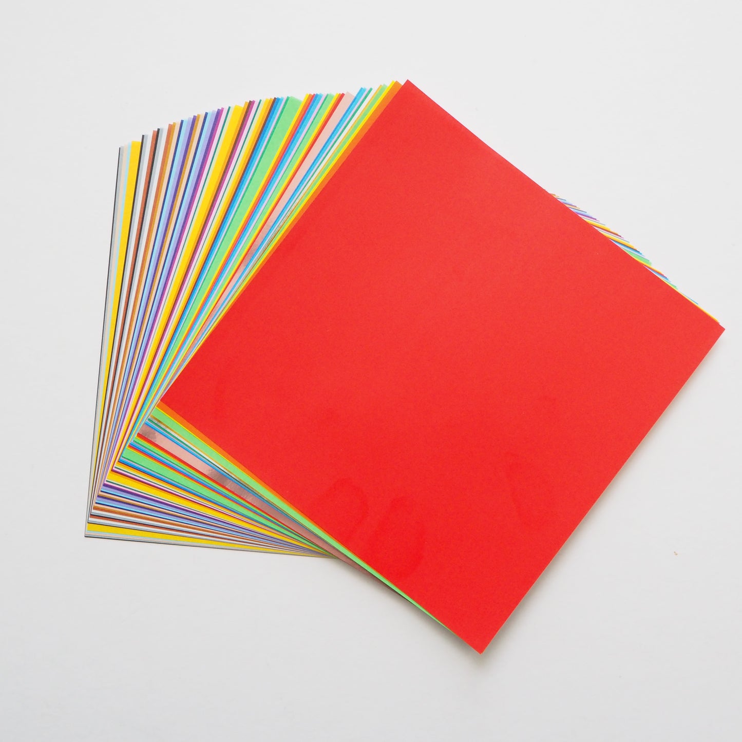Pack de papier origami éducatif Toyo multicolore, 66 feuilles, 15x15cm