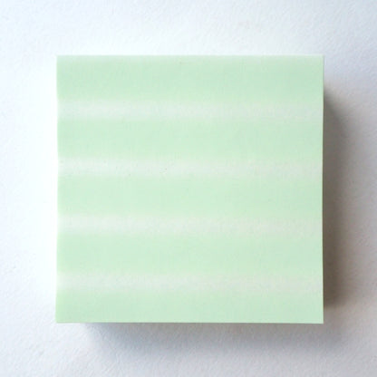 Pack of 100 Sheets 7x7cm Yuzen Washi Origami Paper HZ-066 - Mint Green Stripes - washi paper - Lavender Home London