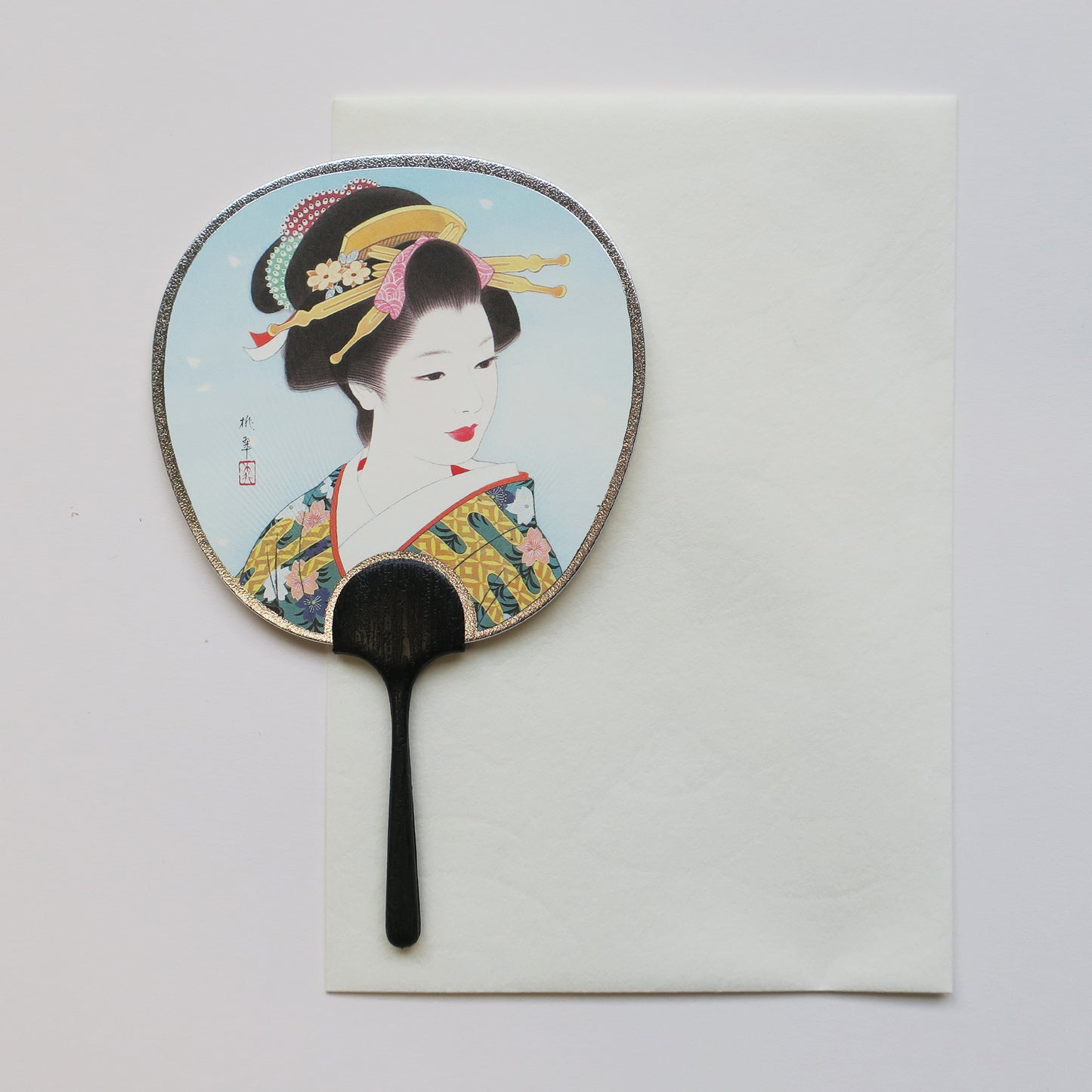 Petite carte de vœux pour fan d’Uchiwa - Je me demande 