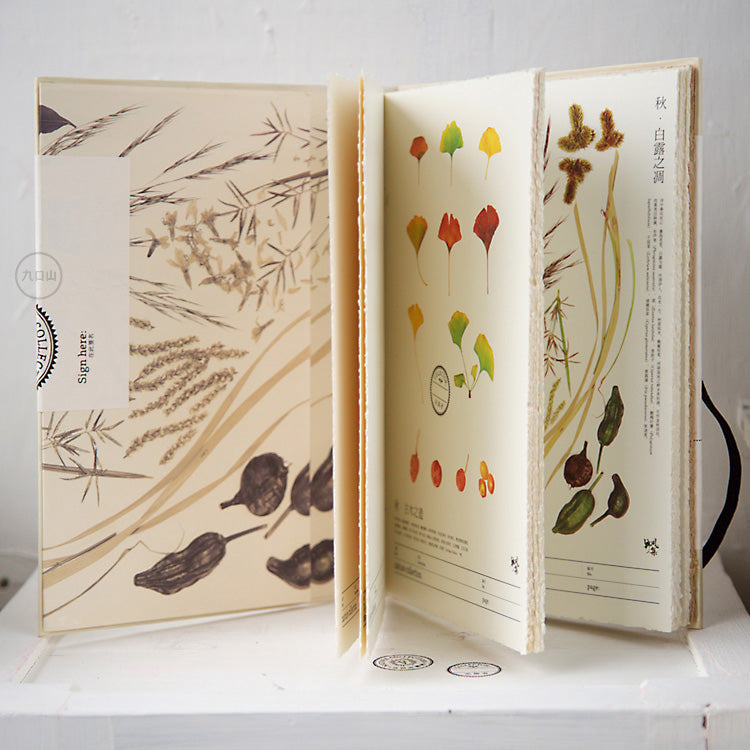 Nature Collection Sketchbook - Autumn 01 - Stationery - Lavender Home London