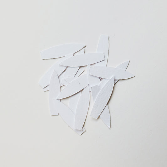 Type A Feathers / Size A5 - WHITE CARD
