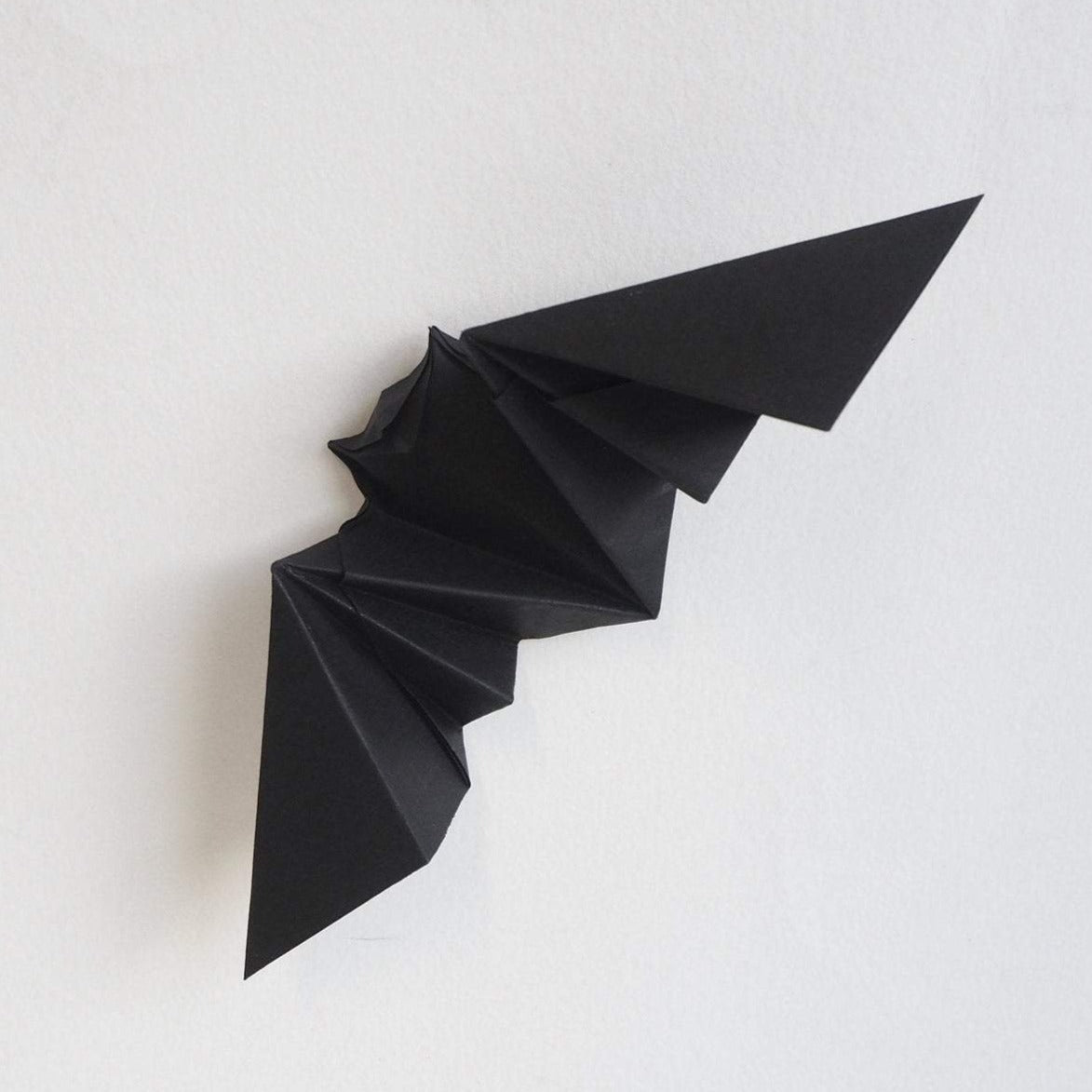 Pack of 10 Origami Halloween Bats